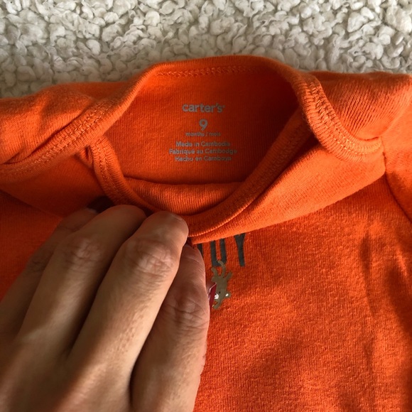 Carter’s Two-Piece Monkey Bodysuit & Pants Set - Picture 4 of 6